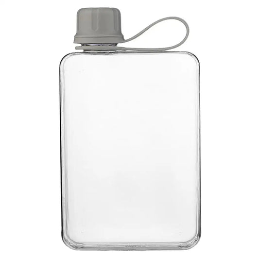 Pocket Water Bottle 500ml Flat Drink Cup Water Bottle Summer Water Flask Sports Water Bottle Summer Water Flask For Hiking ﻿