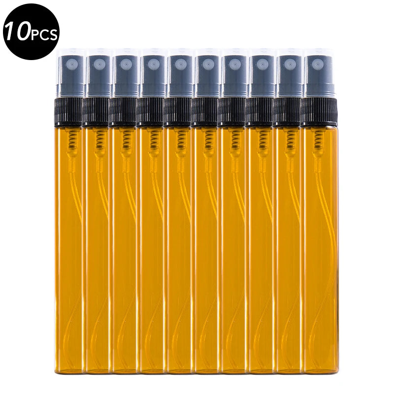 10/20/50PCS 3ml 5ml 10ml Perfume Refillable Spray Bottle Portable Glass Atomizer Container Small Sample With Dispenser Tool