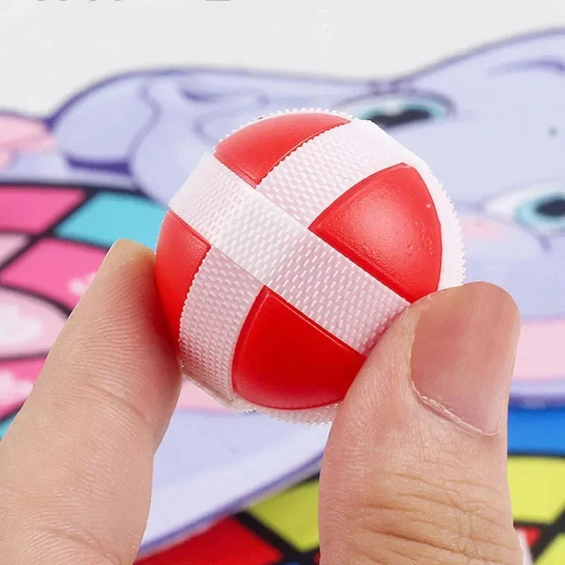 1Pcs Educational Dart Board Games for Children Indoor Outdoor Party Play Kids Dartboard with Sticky Balls Sports Games For Kids