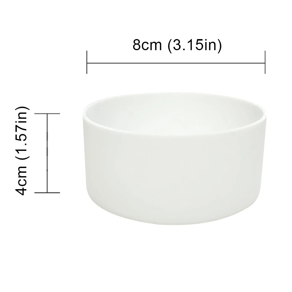 Silicone Water Bottle Boot Anti-Slip Protective Sleeve Bottom Cover Bottom Protector for Owala 24oz Flask Water Bottle