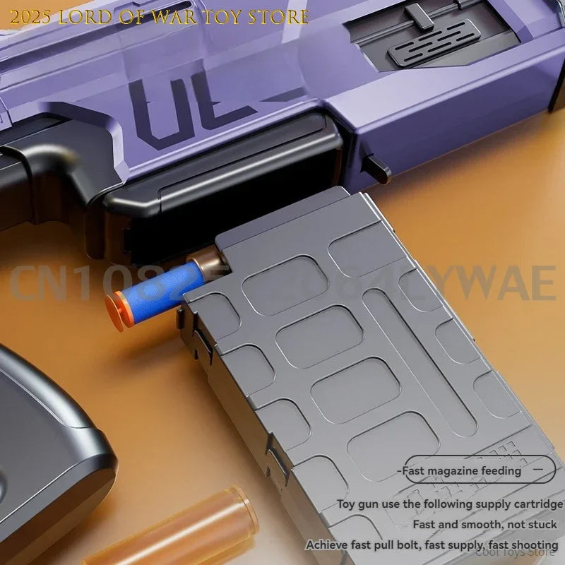 Soft Bullet Shell Throwing Toy Guns Manual Loading Airsoft Weapons Military Model for Adults Boys Shooting Games Guns Toys Rifle