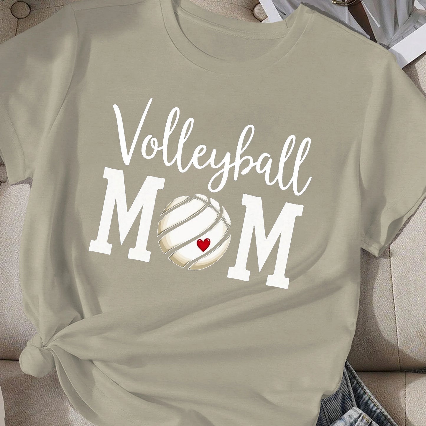 Volleyball MOM  women's comfit t-shirt