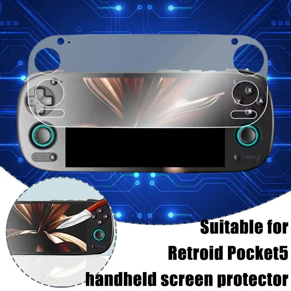 Screen Protector For Retroid Pocket 5/5 Pro Matte Transparent Ultra HD Anti-Scratch Anti-fingerprint Screen Film Protector