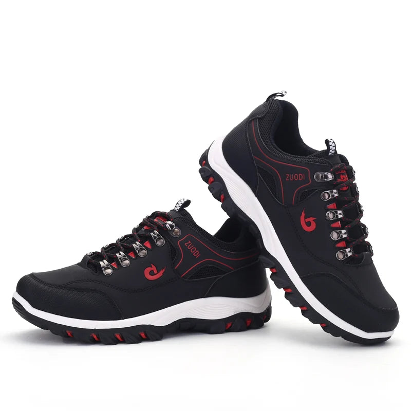 Men Shoes Leather Casual Shoes For Men Sneakers Spring Autumn Winter Shoes For Male Tennis Lightweight Walking Shoes - Belvar