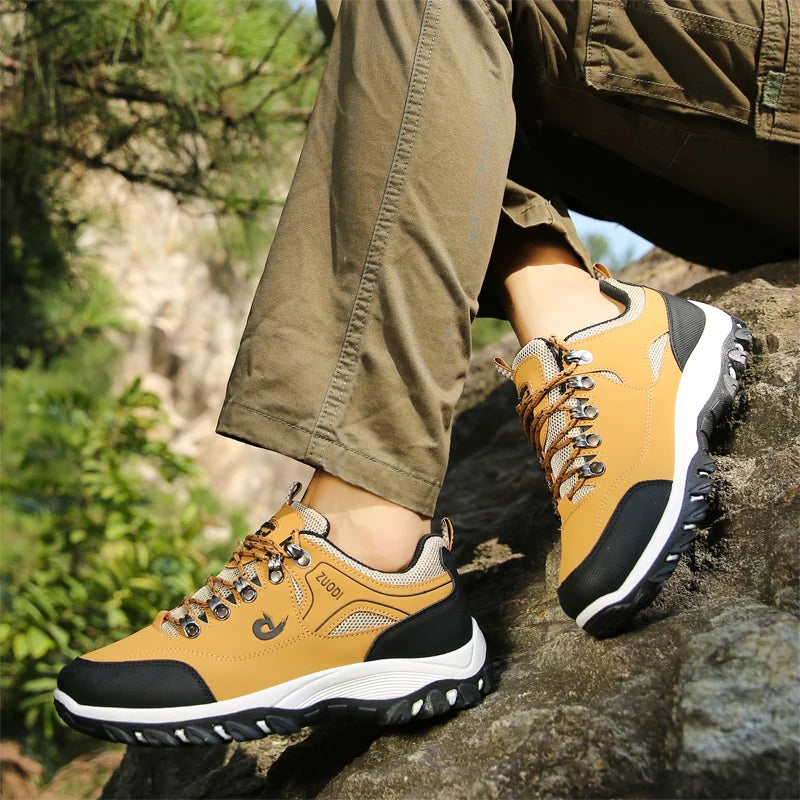 Men Shoes Leather Casual Shoes For Men Sneakers Spring Autumn Winter Shoes For Male Tennis Lightweight Walking Shoes - Belvar