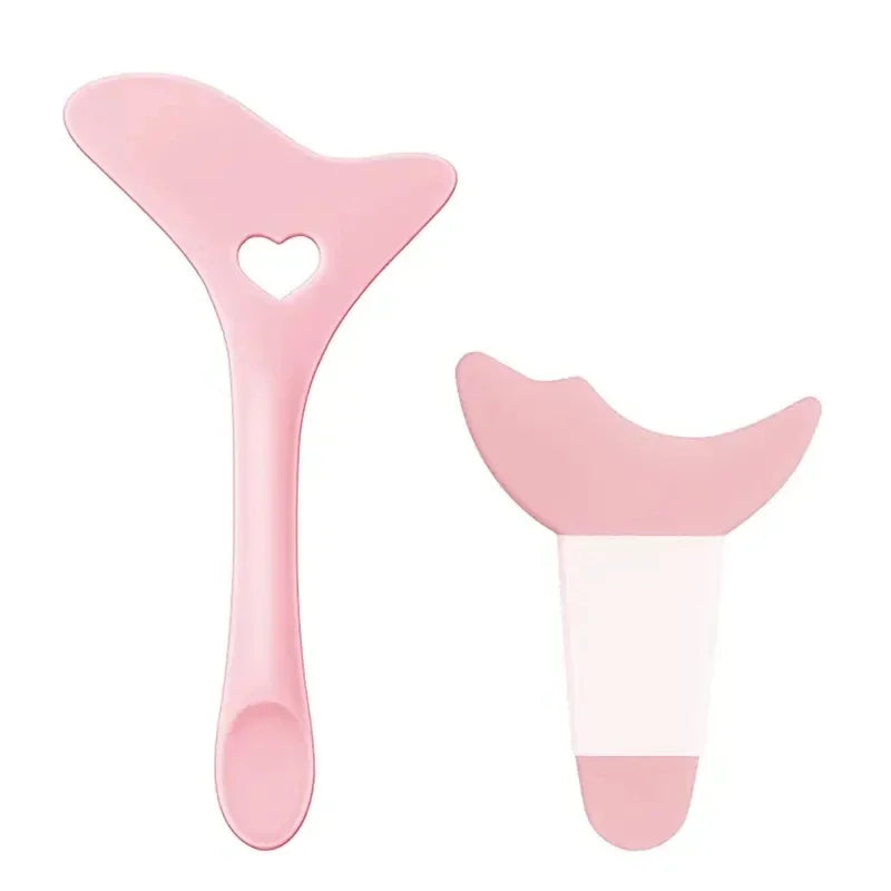wholesale Multi-functional Eyeliner Stencil Wing Tips Silicone Eyeliner Aid Drawing Lipstick Wearing Aid Reusable Makeup Tools