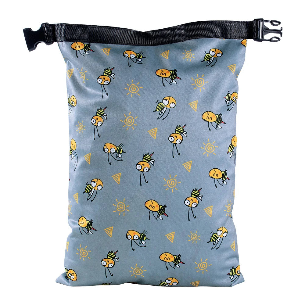 1pc Waterproof Wet Storage Bag Swimming Beach Bag For Outdoor Sports Make Up For Travel Storage Bag Baby Diapers Reusable Bags