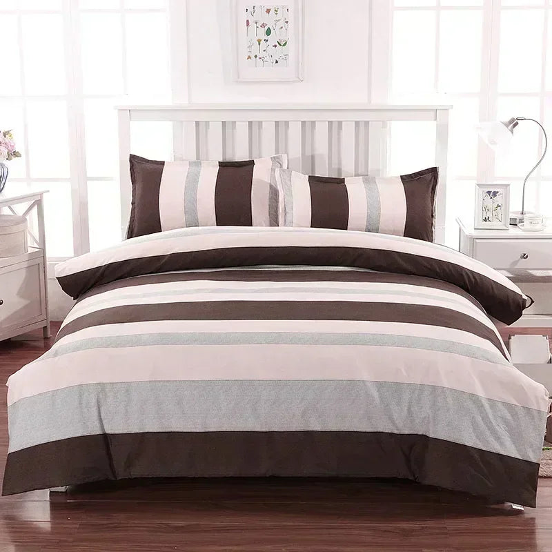 1pcs Geometric Pattern Bedding Fashion Printed Quilt Cover Multi Size Bed Sheets Soft Breathable Duvet Covers 이불커버