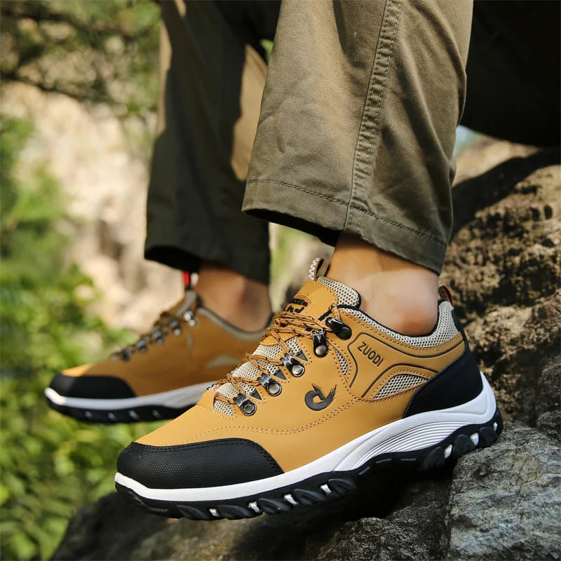 Men Shoes Leather Casual Shoes For Men Sneakers Spring Autumn Winter Shoes For Male Tennis Lightweight Walking Shoes - Belvar