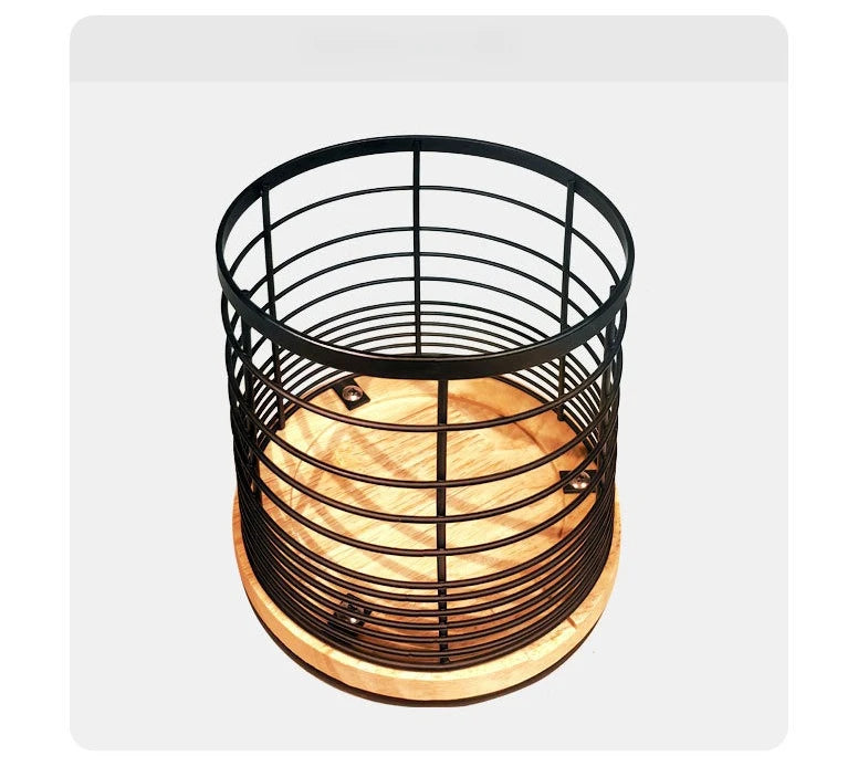 Kitchen storage basket  kitchen utensil storage rack counter table utensil storage basket