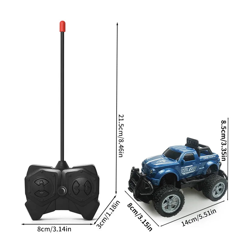 Remote controlled off-road toy car rechargeable four-wheel drive alloy climbing car high-speed remote control car