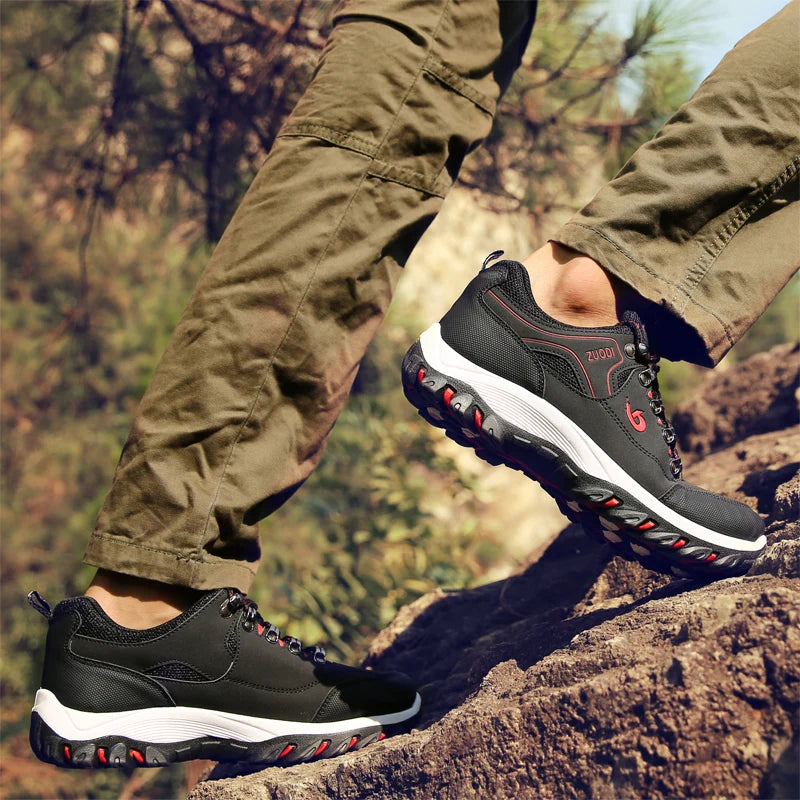 Men Shoes Leather Casual Shoes For Men Sneakers Spring Autumn Winter Shoes For Male Tennis Lightweight Walking Shoes - Belvar