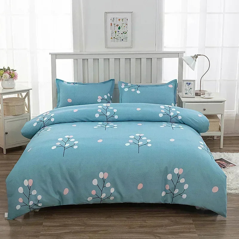 1pcs Geometric Pattern Bedding Fashion Printed Quilt Cover Multi Size Bed Sheets Soft Breathable Duvet Covers 이불커버