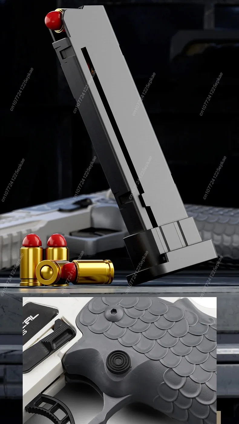 Soft Bullet Airsoft Sig17 Throwing Shell Toy Gun Launcher Outdoor Sports CS Game Weapon Pistol Shooter Weapon For Children Gift