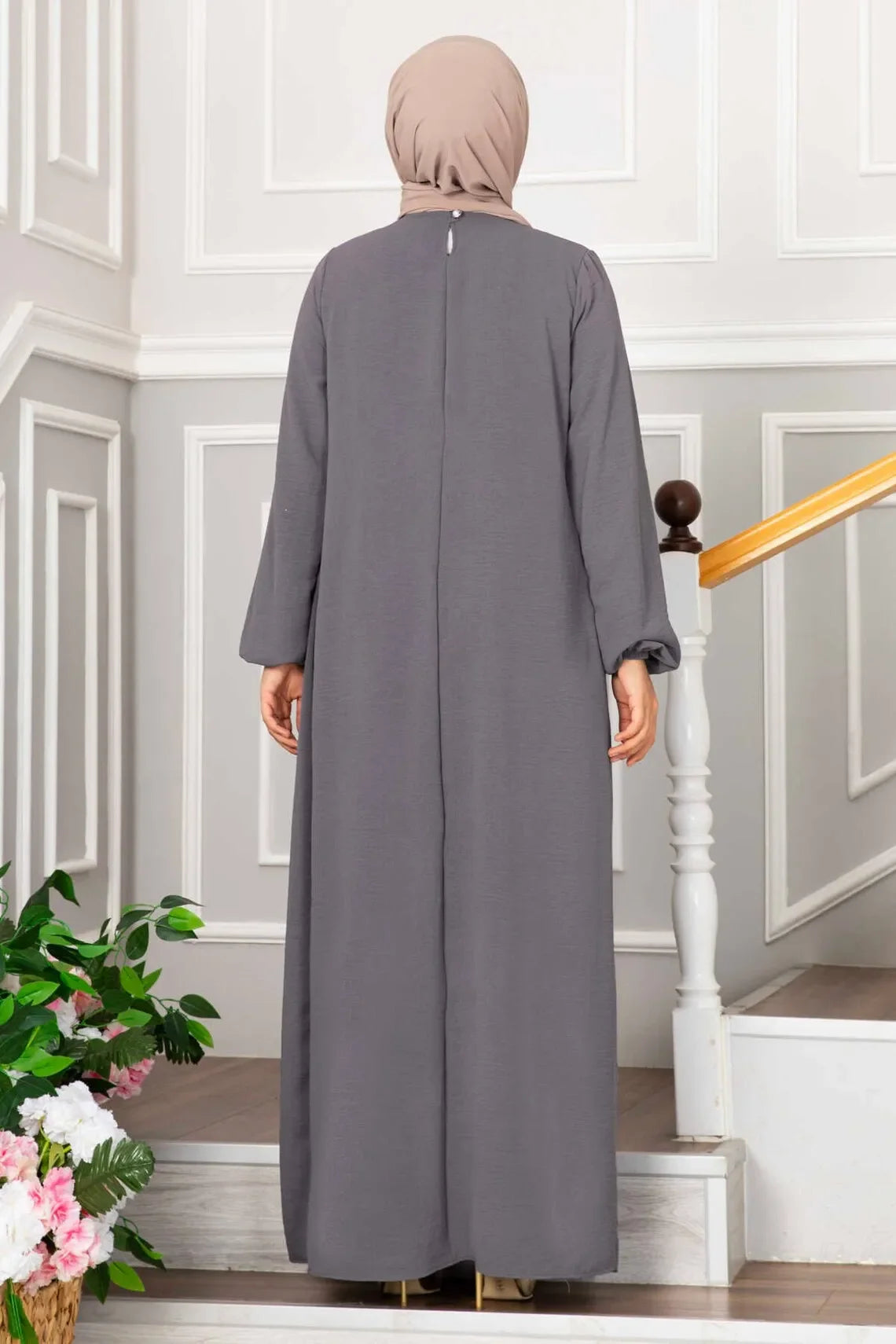 Turkish Muslim Dress Modest Pleated Dresses Abayas for Women Ball Evening Robe Femme Musulmane Dubai Abaya Kaftan Islam Clothing