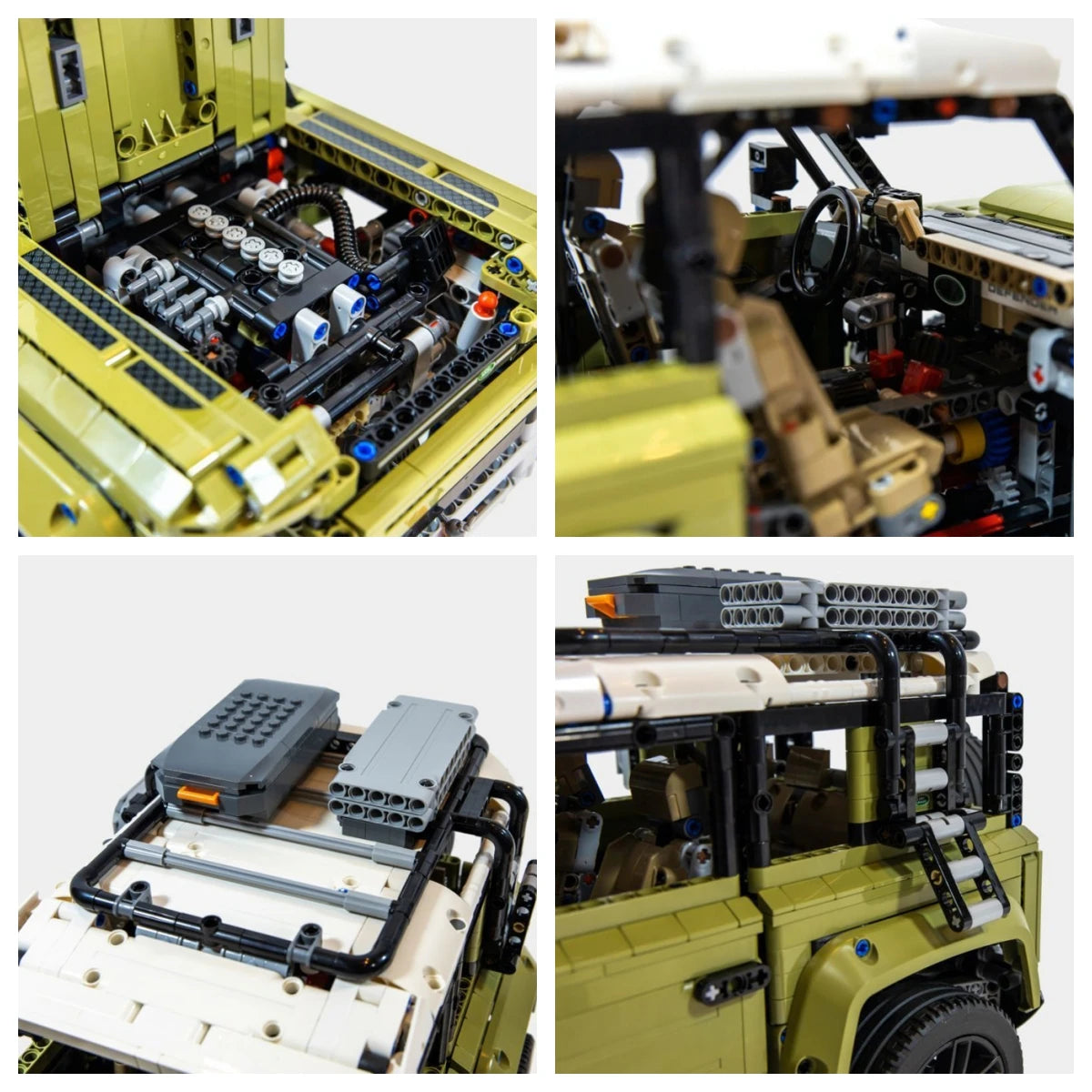 2025 Technical Land Off-road Defender Sports Car Building Blocks Set 2573PCS Model MOC Vehicle Toys Bricks for Boys Adult Gifts