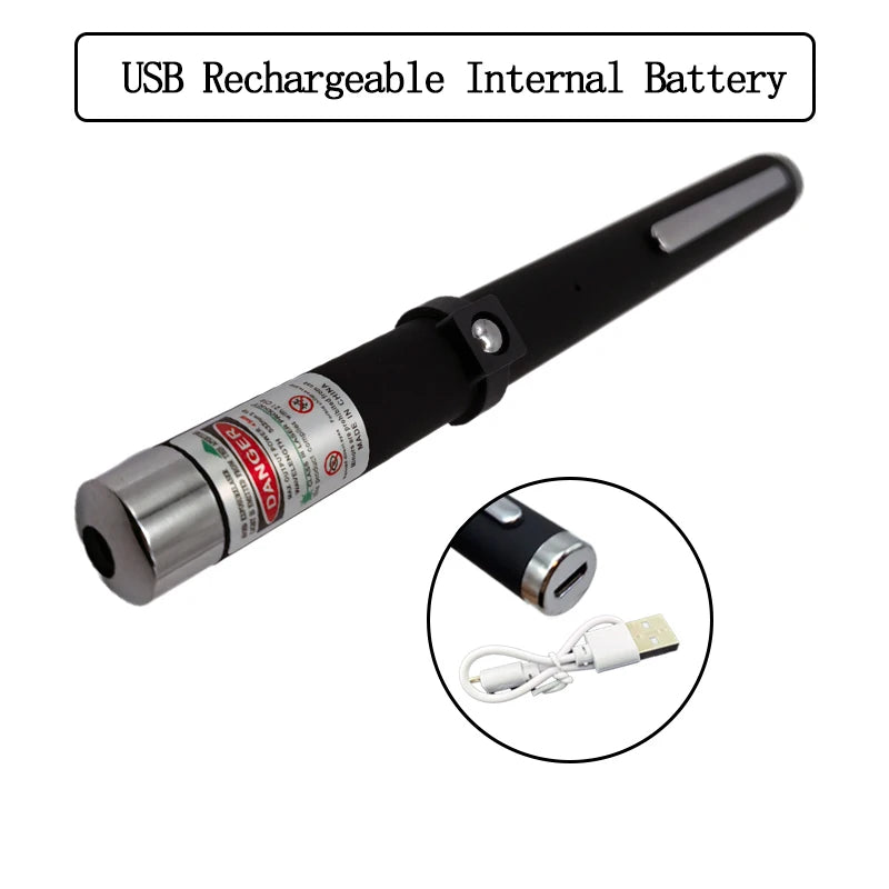 2-in-1 Mini Laser Pointer, LED Pet Training Flashlight, Scratching Toys for Pets and Cats, Christmas Gifts