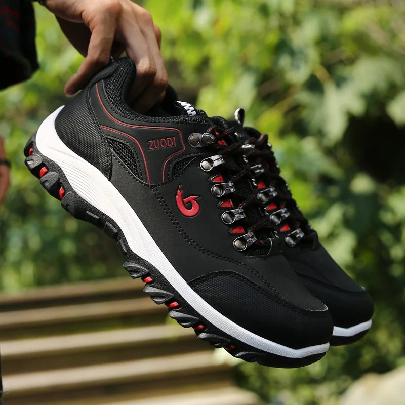 Men Shoes Leather Casual Shoes For Men Sneakers Spring Autumn Winter Shoes For Male Tennis Lightweight Walking Shoes - Belvar