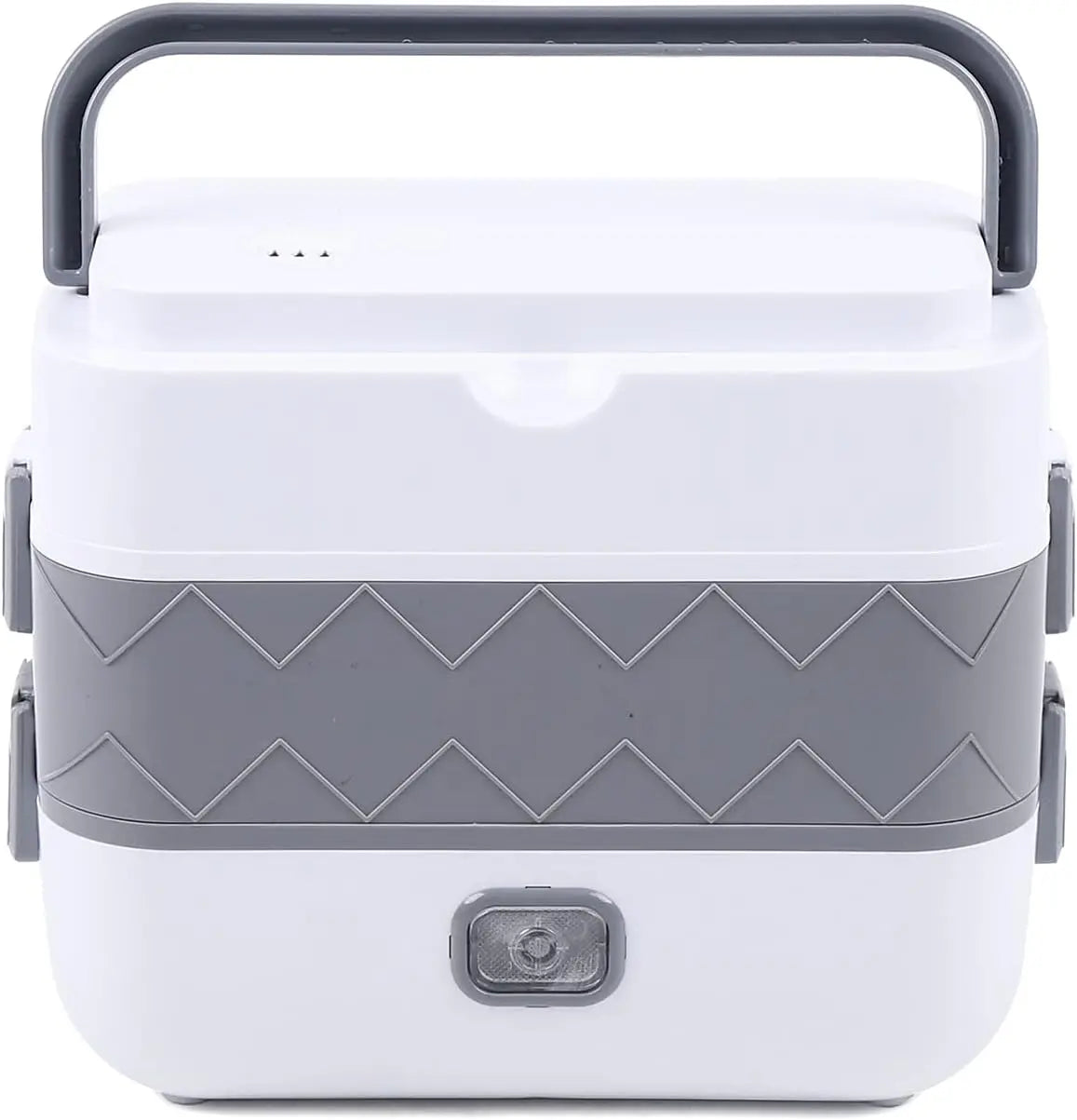 2 Layer 2L Electric Lunch Box Portable Self Cooking Heating Bento Lunch Box Multifunctional Mini Food Storage Warmer Container