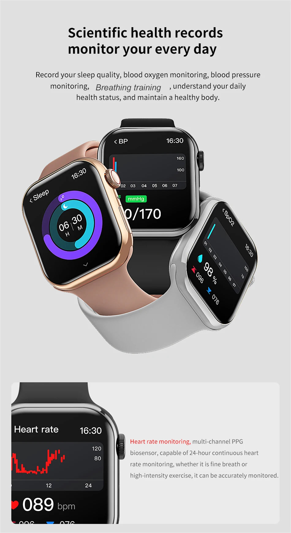 Watch 9 GPS Track Smart Watch Men Woman Heart rate Body temperature Bluetooth Call Waterproof Sports Smart Watch For Android iOS