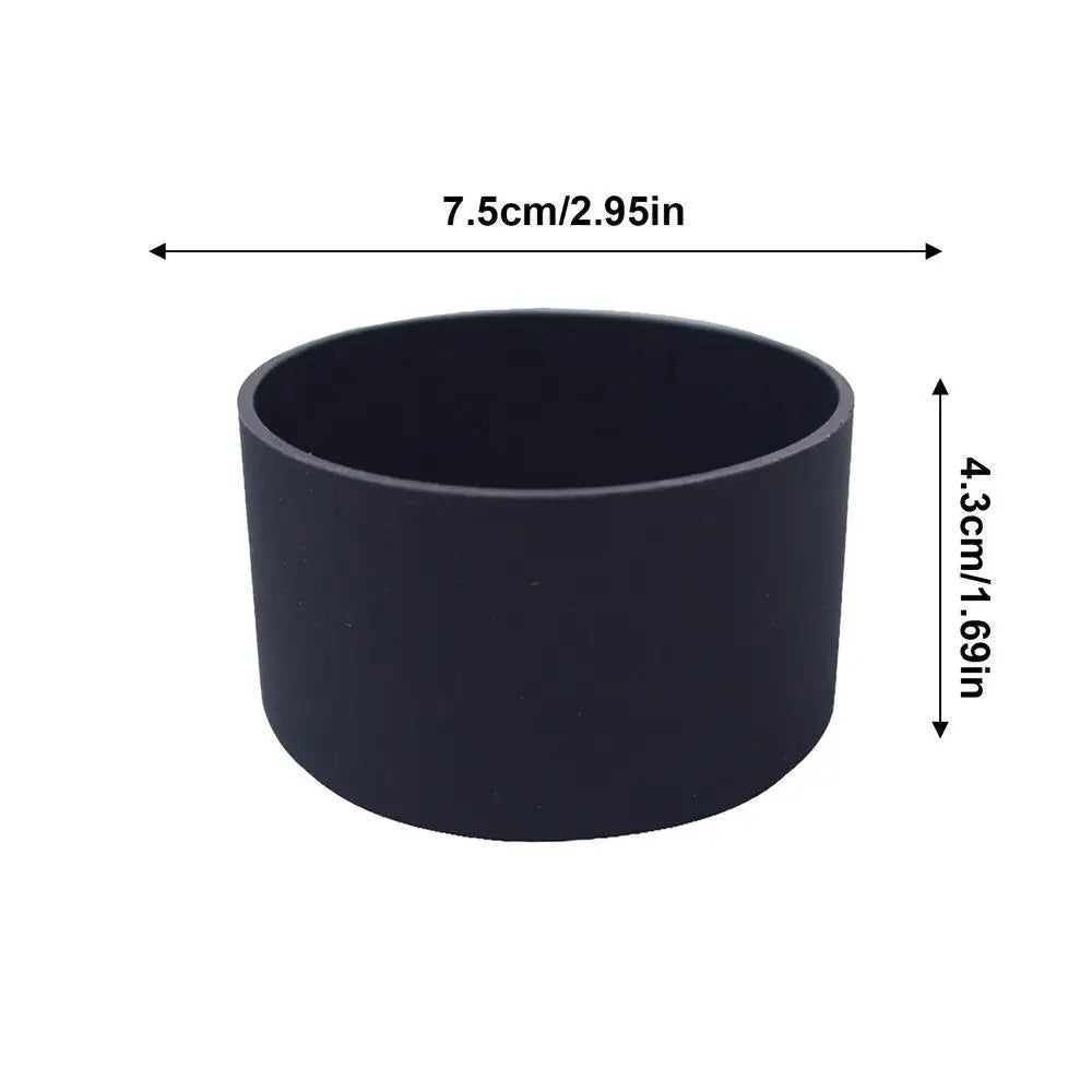 Water Bottle Silicone Boot Cover Silicone Water Bottle Boot Anti-Slip Bottom Cover Bottle Tumbler Boot Water Bottle Accessories