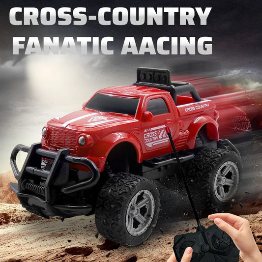 Remote controlled off-road toy car rechargeable four-wheel drive alloy climbing car high-speed remote control car