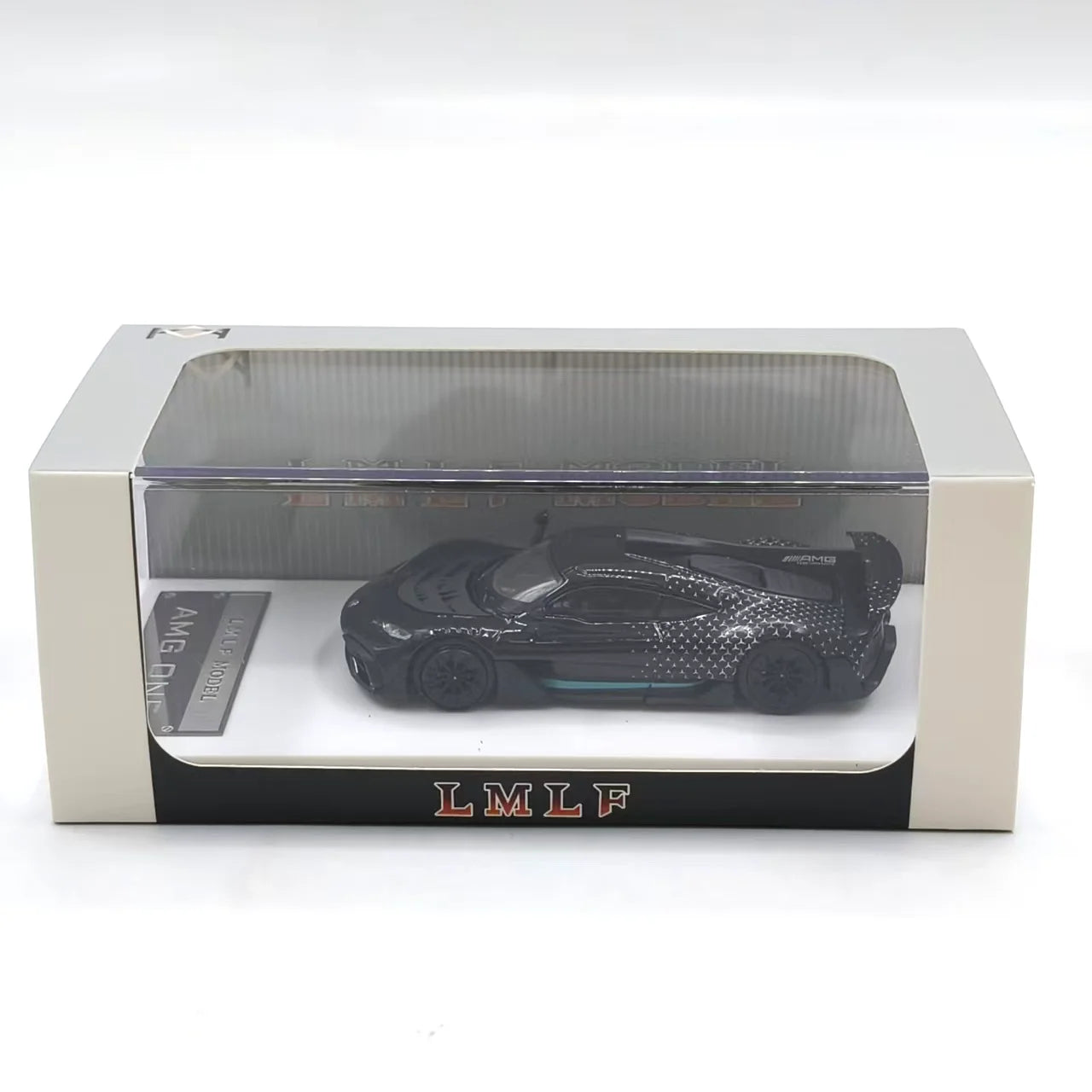 1:64 ONE Black supercar simulation alloy car model ornament road racing car