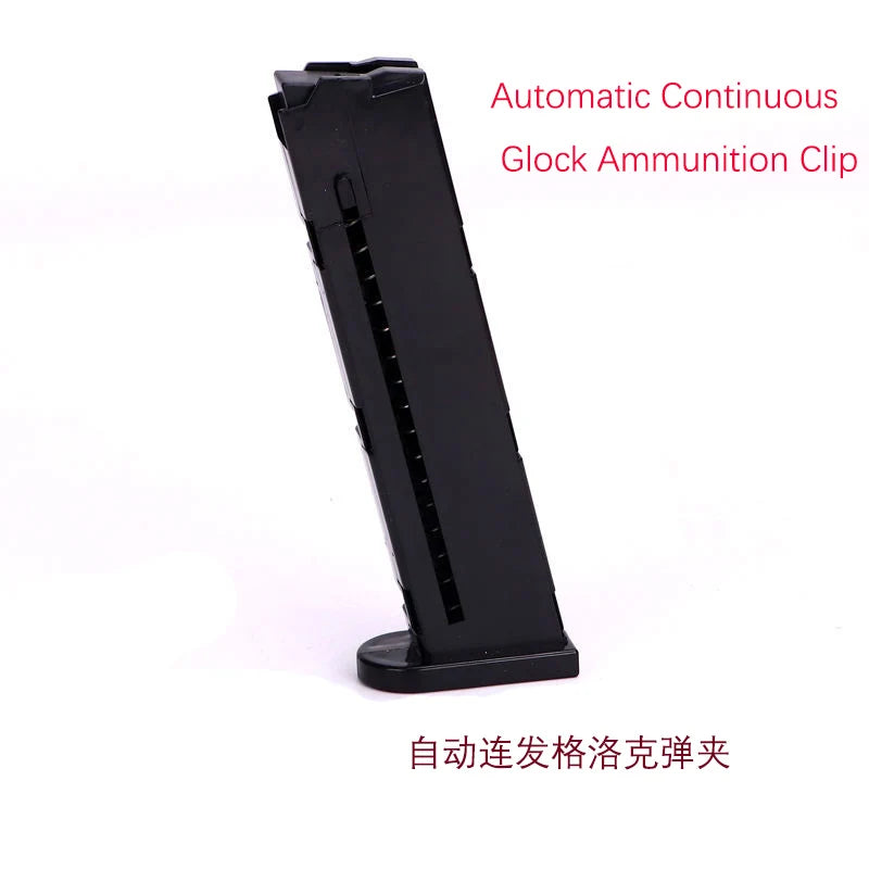 2025.G18 Toy Gun. Air Gun Pistol CS Shooting Weapon Toy Gun Automatic Shell Throwing Soft Bullet Toy Gun (Quick Disassembly)