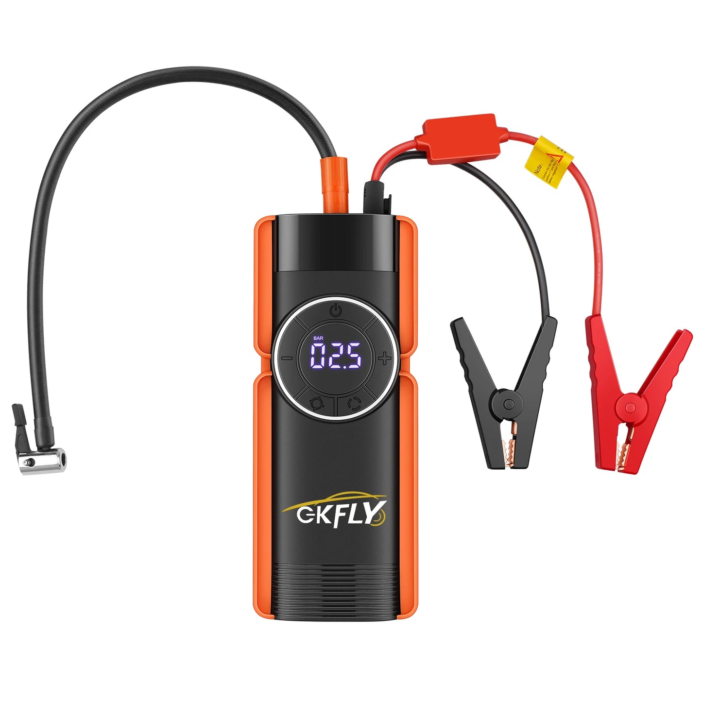 2000A Car Jump Starter Air Pump Multi-Function 4 In 1 Air Compressor Power Bank Car Battery Starter Starting Auto Tyre Inflator