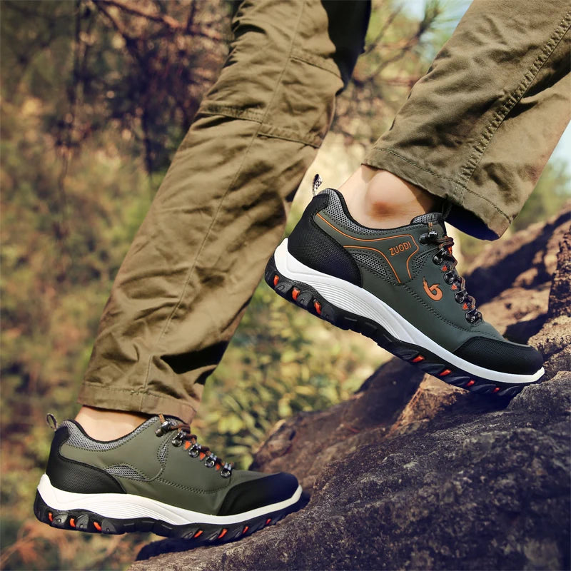 Men Shoes Leather Casual Shoes For Men Sneakers Spring Autumn Winter Shoes For Male Tennis Lightweight Walking Shoes - Belvar