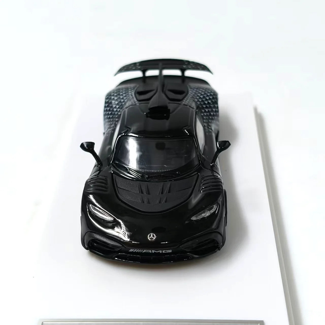 1:64 ONE Black supercar simulation alloy car model ornament road racing car