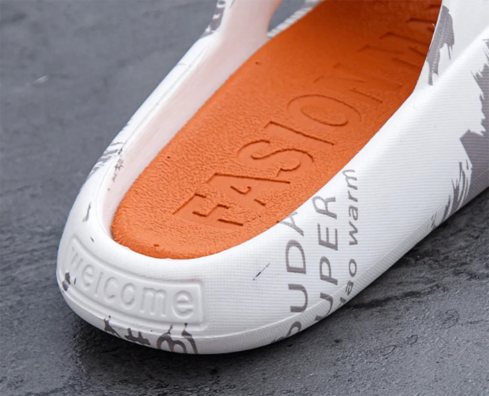 1pc Summer PVC High Quality Anti Slip Slides Color Unisex Anti-slip Luxury Slippers Sandals Slippers For Men
