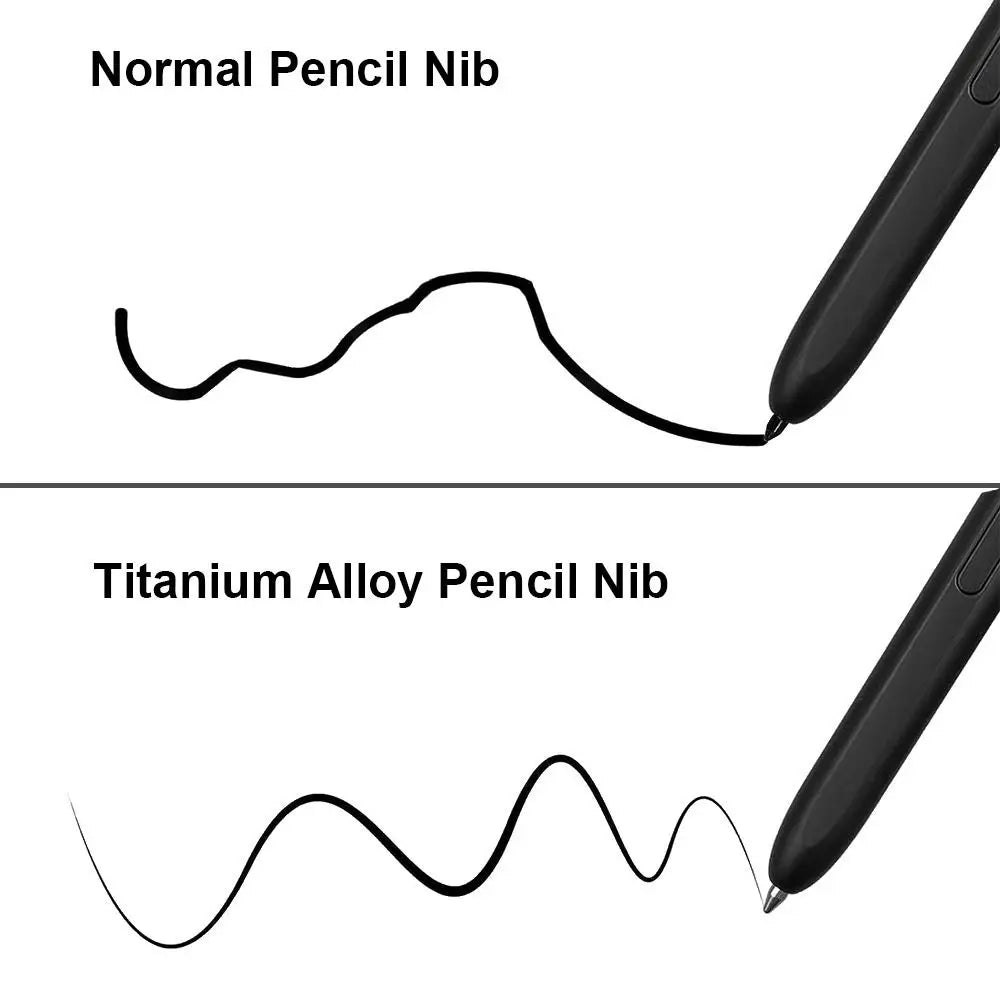 Tablet Touch Stylus Tip Replacable Titanium Alloy S Pen Nib Wear Resistant Pencil Nib Tweezers Tool Set