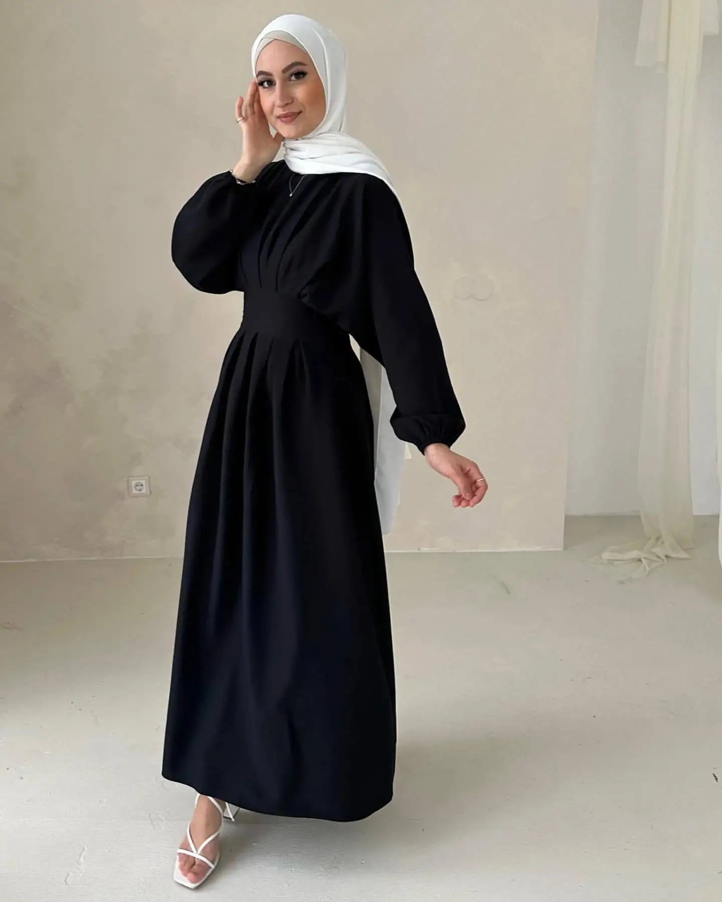 Ramadan Eid Abaya Dubai Turkey Islam Muslim Modest Dress Kaftan Prayer Clothes for Women Kebaya Robe Arabe Femme Musulmane Gown