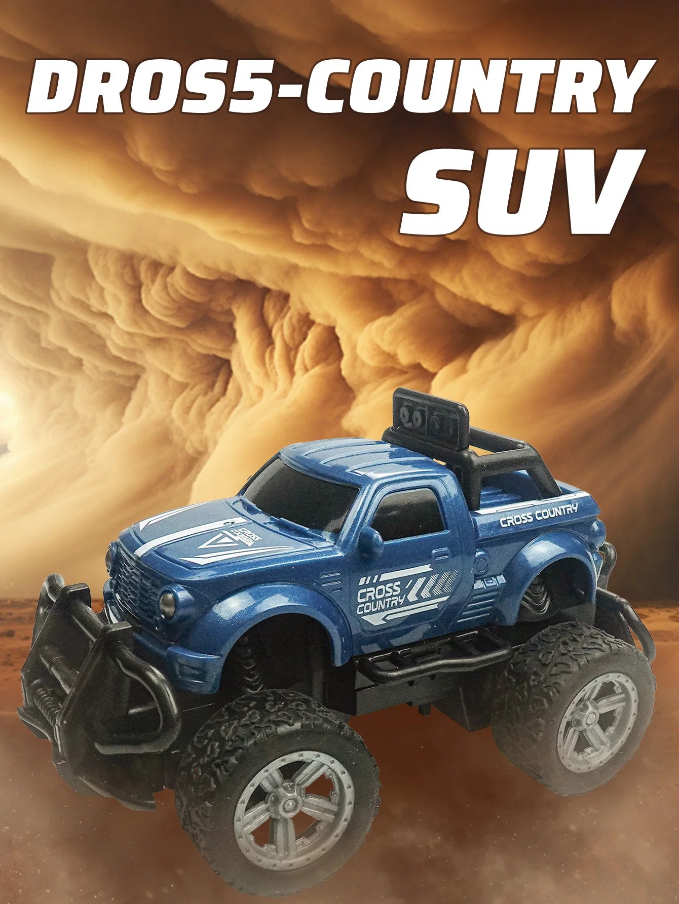 Remote controlled off-road toy car rechargeable four-wheel drive alloy climbing car high-speed remote control car