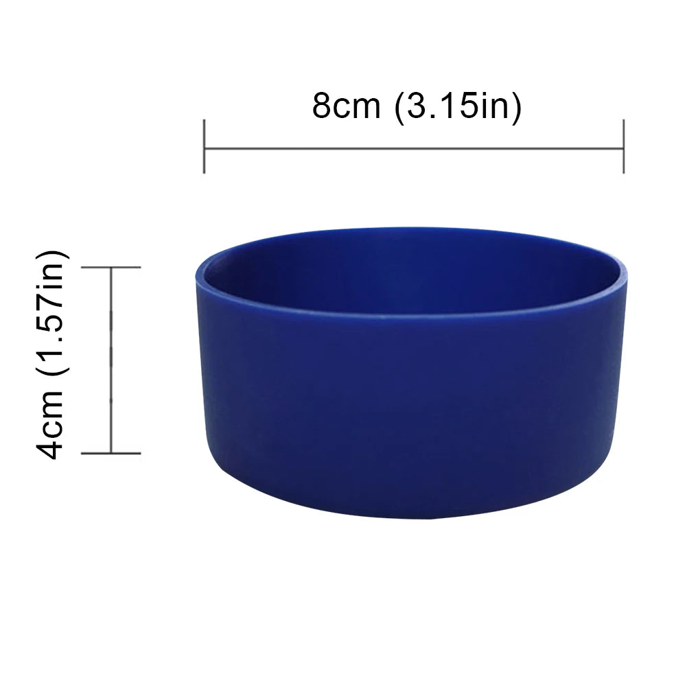 Silicone Water Bottle Boot Anti-Slip Protective Sleeve Bottom Cover Bottom Protector for Owala 24oz Flask Water Bottle