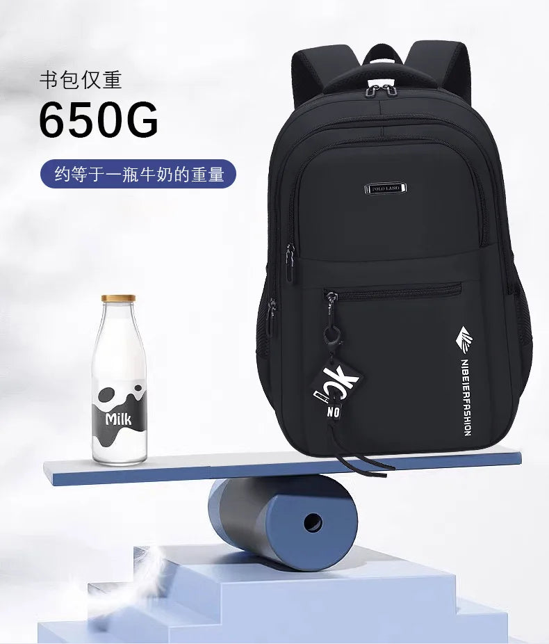 School Bags Teenage Boys High Middle School Book bag Schoolbag Travel backpack Big Student Backpack School Laptop Backpack