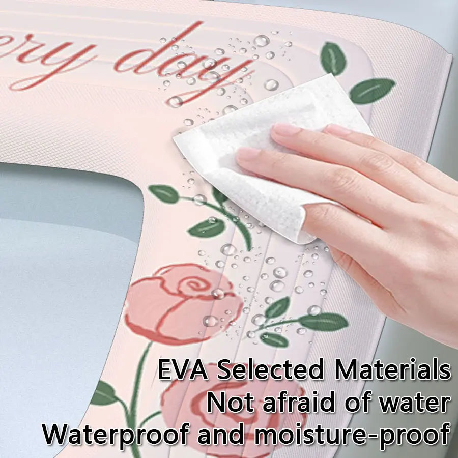 Waterproof toilet seat cushion All year round universal toilet seat ring foam silicone pad Summer Toilet Seat Cover Pads