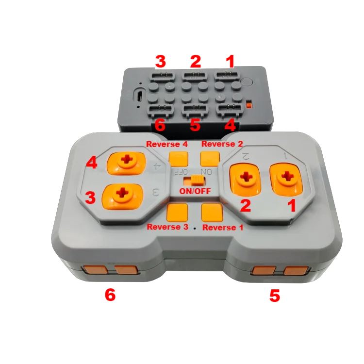 Technical Electronic Building Block MOC Refit Accessories Micro-motor RC Power Functions Parts Creative DIY Car Bricks Kids Toys