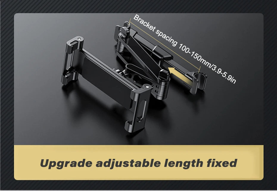 Telescopic Car Rear Pillow Phone Holder Tablet Rotating Car Seat Rear Stand Headrest Bracket for Phone Tablet 5 13 Inch
