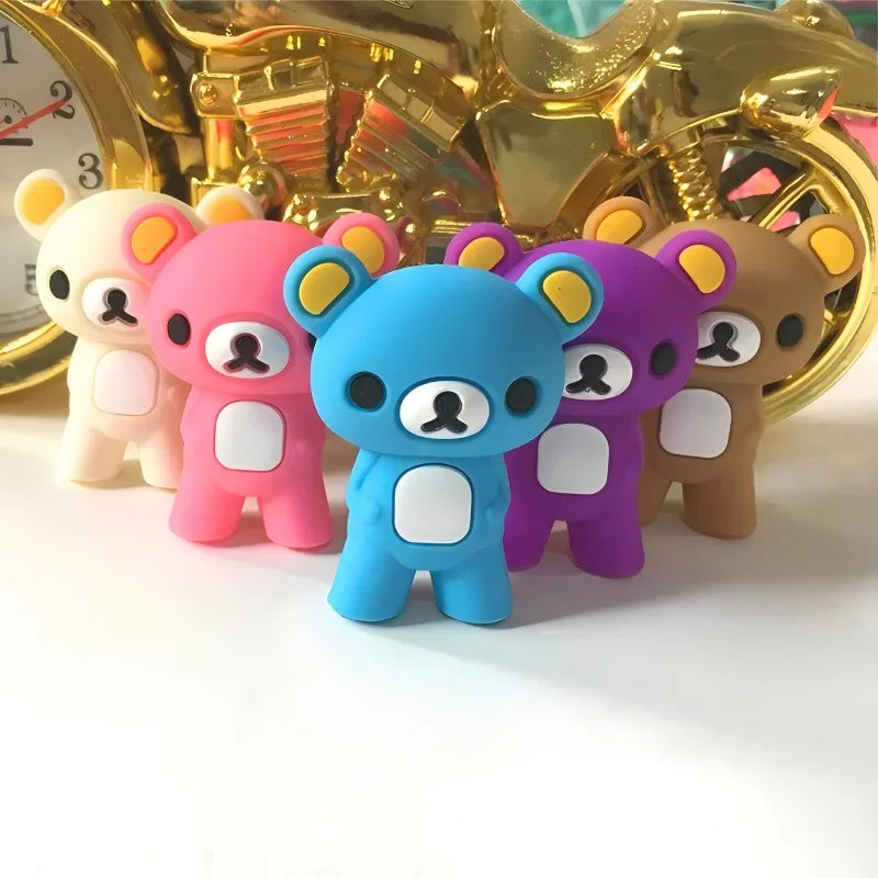 1pc Cute Bear Kids Chopsticks Toddler For Kids Learning Training Chopsticks Aids Sushi Chopsticks Learner Helper Kids Favors