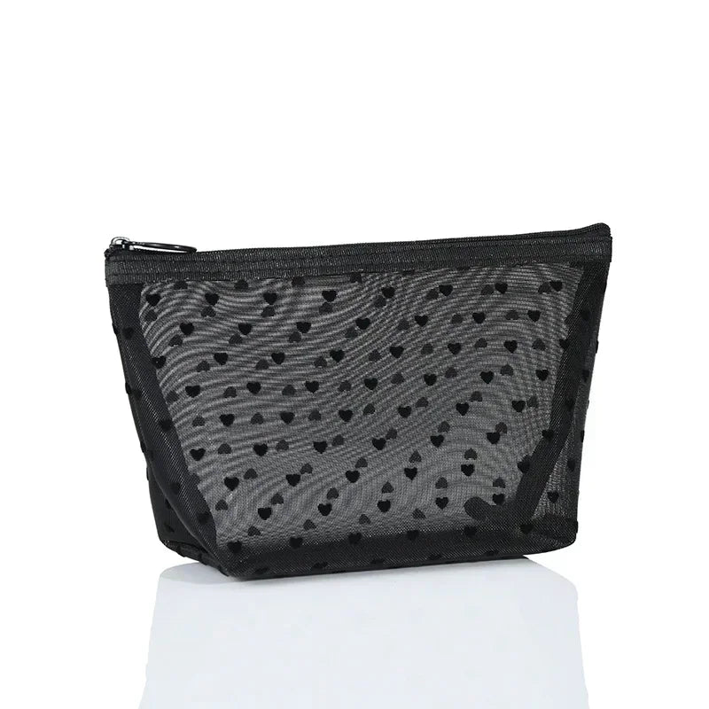 Women Lipstick Makeup Bags Small Large Mesh Transparent Cosmetic Bag Organizer for Cosmetics Storage Pencil Cases Neceser Pouch