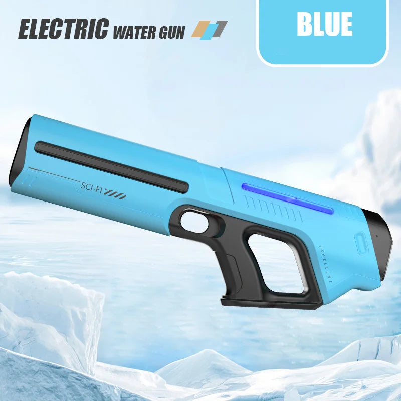 The Bestselling Children's Toy Electric Water Gun Can Spray Water Continuously Automatically Suck Up Water And Has a Long Range