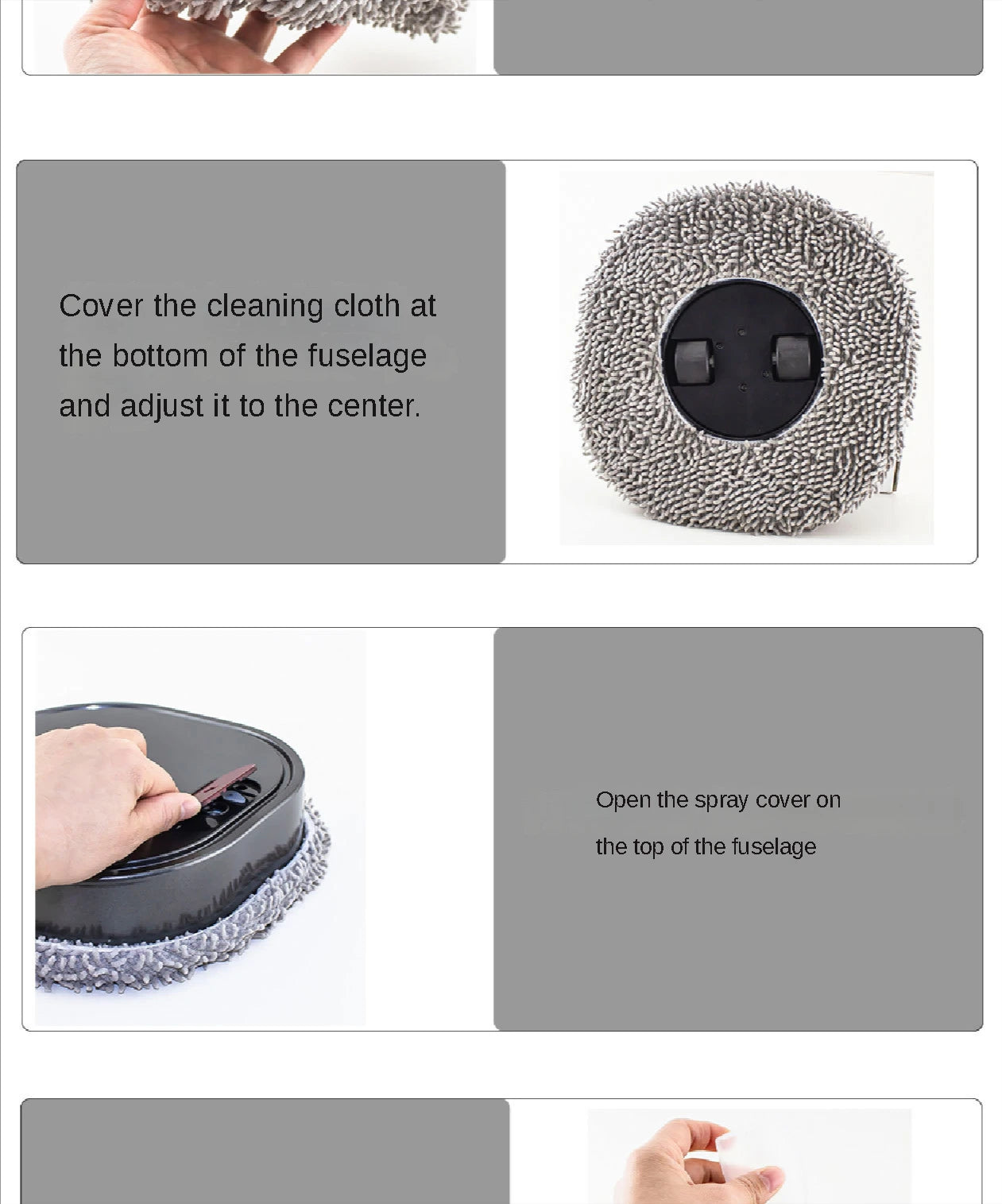 3 in1 Intelligent Robot Dry Wet Sweep Mop Robot Vacuum Cleaner Rechargeable Smart Mopping Robot Spray Cleaner Home Mopping Robot