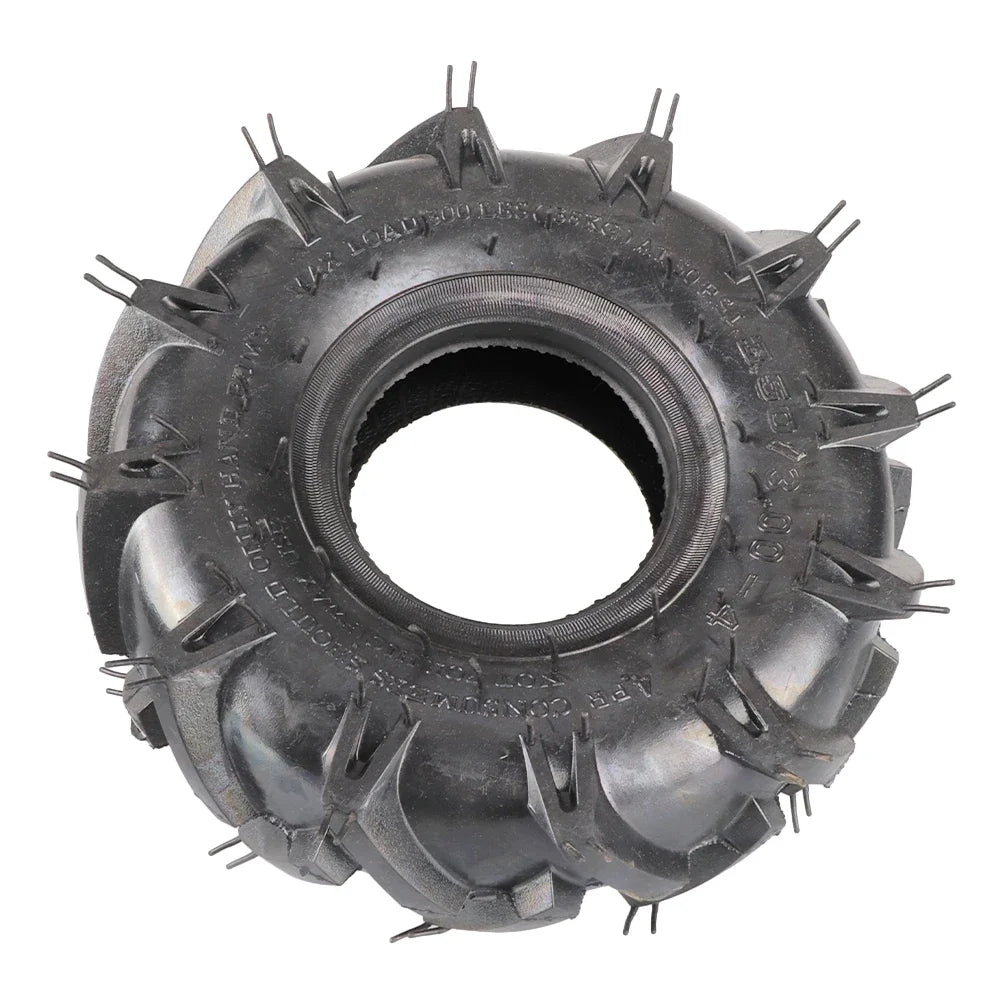 3.50/3.00-4 inches Inner Tyre & Outer Tyre Thickened Rubber Wear Resistant for Lawn Mowers Hand Trucks ATV Quad Bike Moto Parts