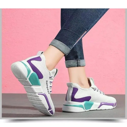 Women's shoes new comfortable women's shoes spring and autumn versatile lace up comfortable lightweight sports shoes