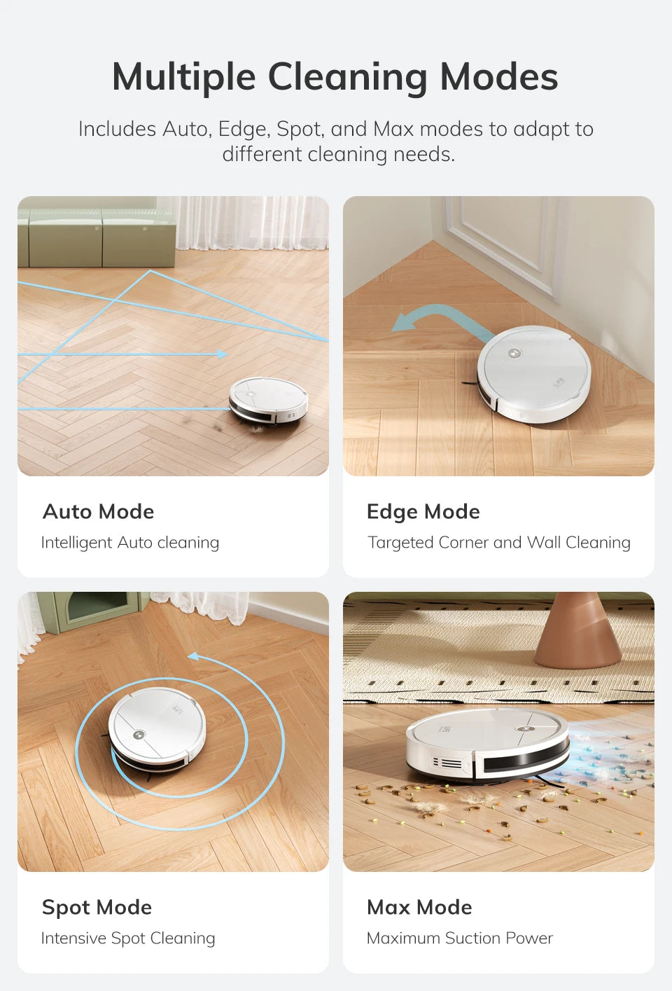 ﻿ ILIFE V2 Robot Vacuum Cleaner, 120 Min Runtime, Self-Charging Robotic Vacuum, Slim, Quiet, Ideal for Pet Hair and Hard Floors