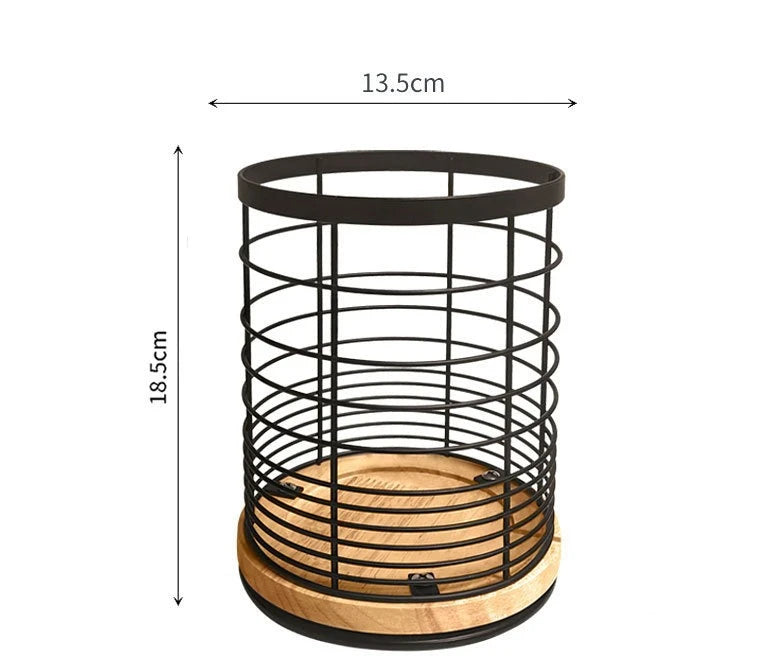 Kitchen storage basket  kitchen utensil storage rack counter table utensil storage basket