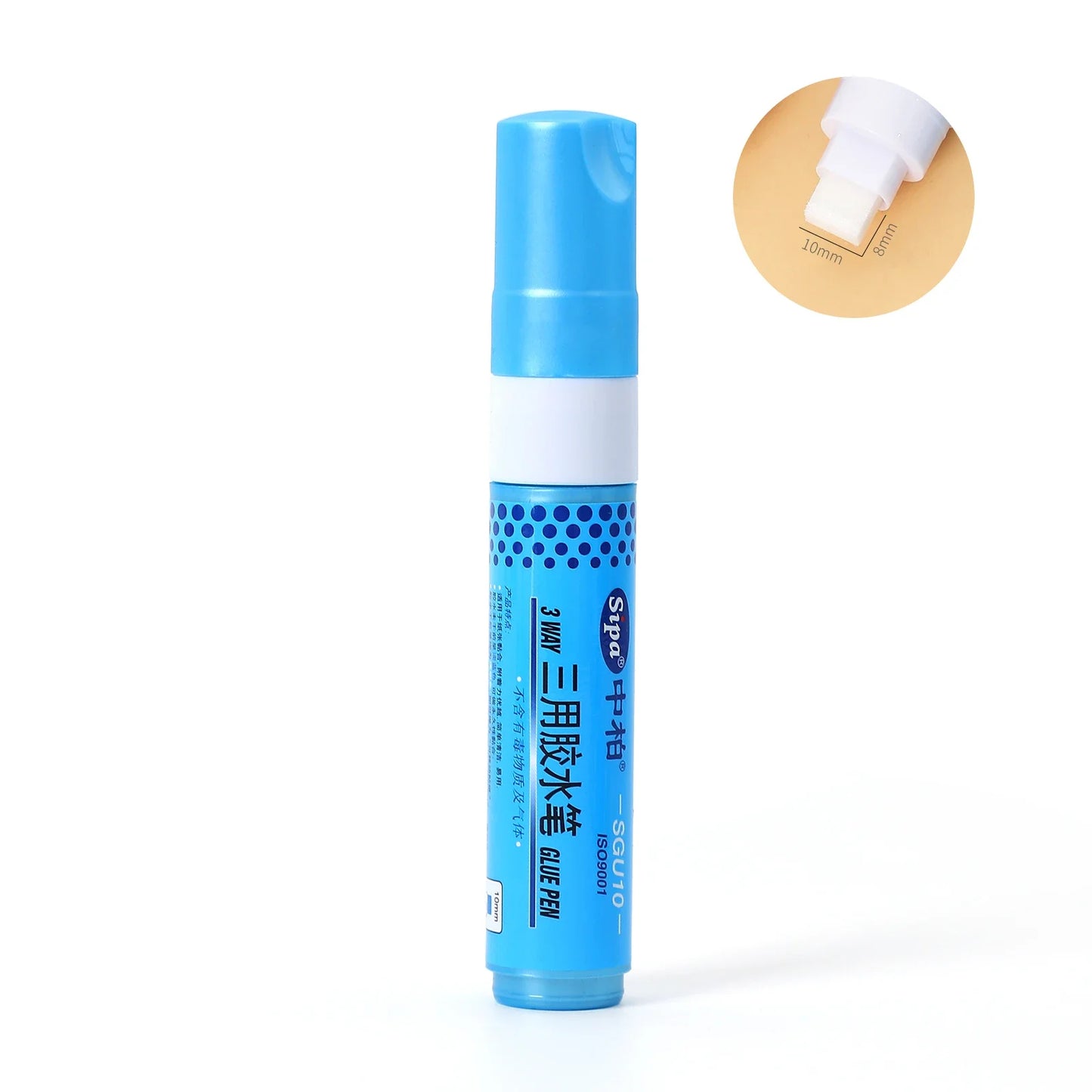 1pcs Creative Large Capacity Solid Glue Pen Cute Three-Purpose Fast Dry Glue Pen DIY Super Strong Glue Stick Stationery Supplies