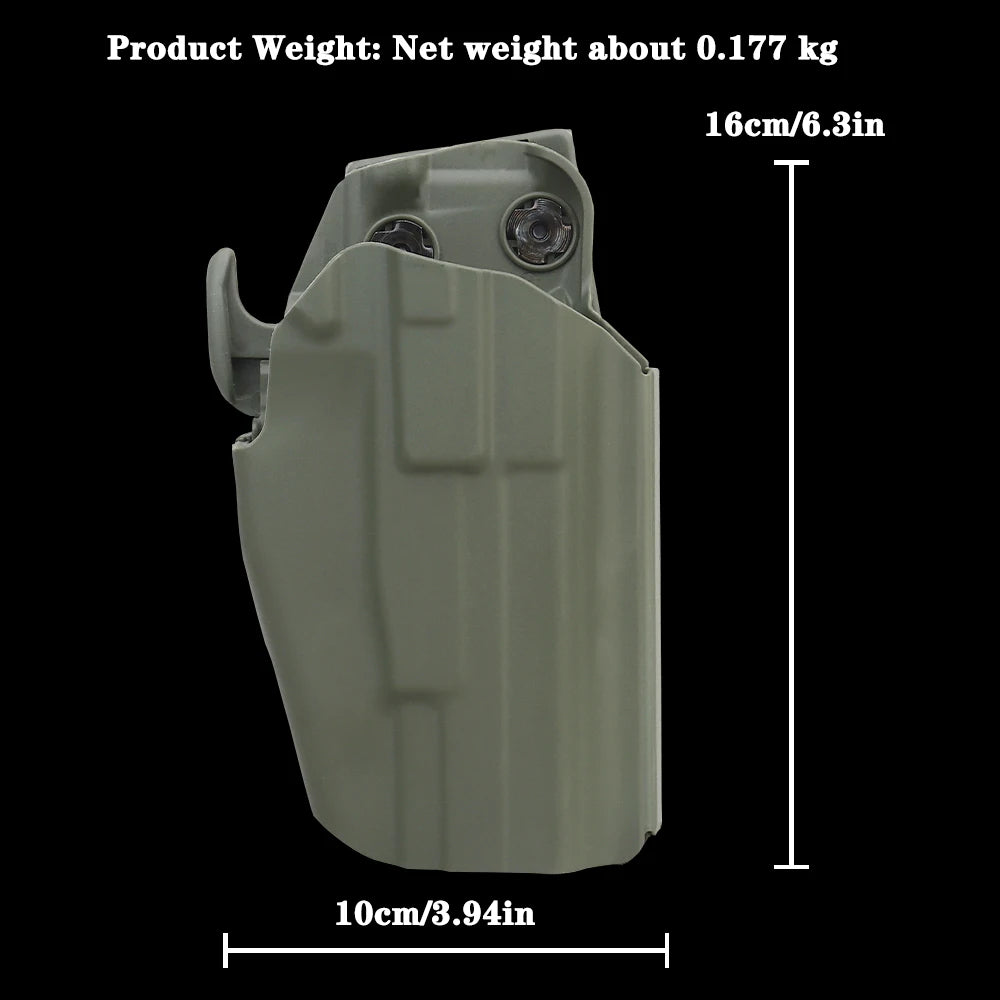 Tactical Universal Quick Pull Gun Holster for GLOCK 17/20/21/22/31/37.GRAND POWER 45/P1/P11/P40.H&K 45/VP40.S&W M&P 22/SW40F